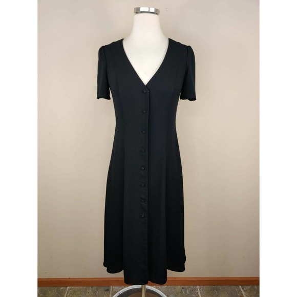 Aritzia Babaton Elin Midi Dress Button Front - Picture 2 of 14